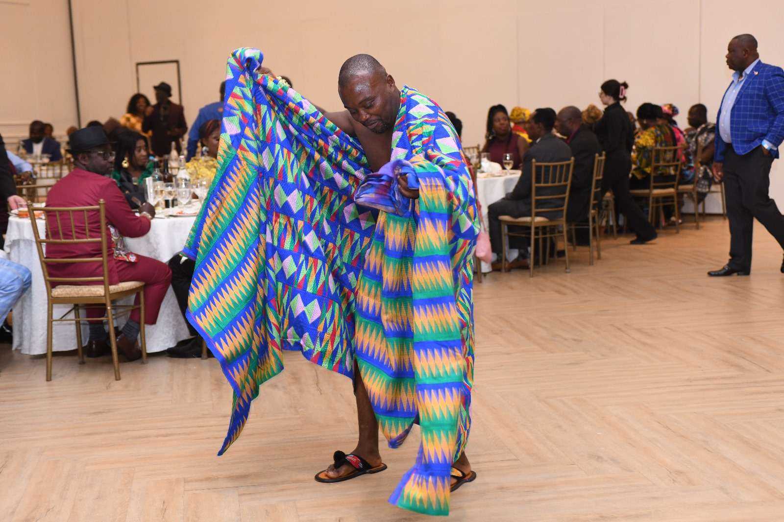 Community members celebrating at a GCAO heritage dinner